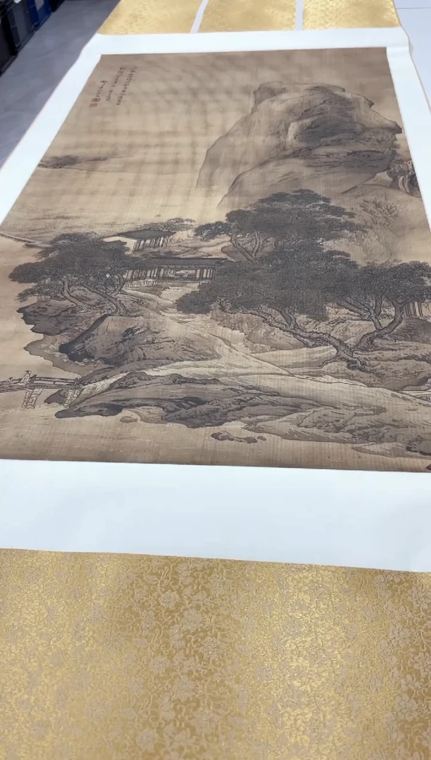 【复刻品】袁江 雨歇山含媚