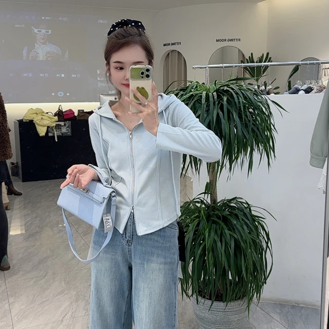 DUOFEI蚂蚁腰显瘦短外套T66013