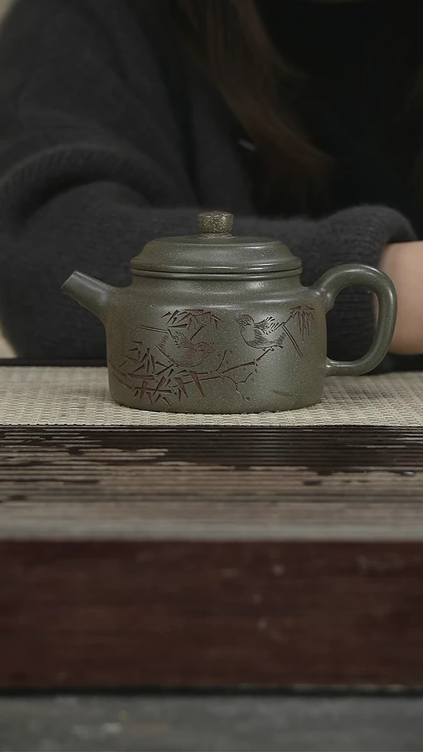 茶壶紫砂35号400CC