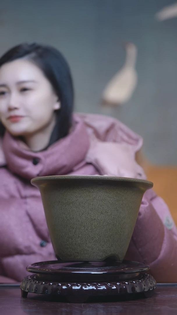 【闪购商品】陶瓷松风东来—豹纹色