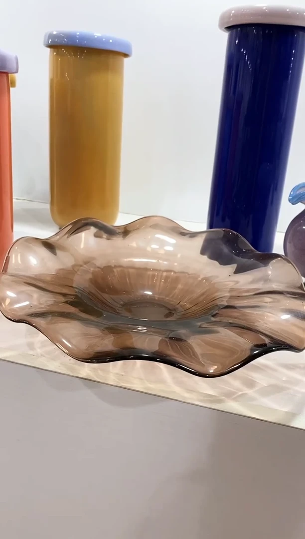 慕忆家手作琉璃花瓶