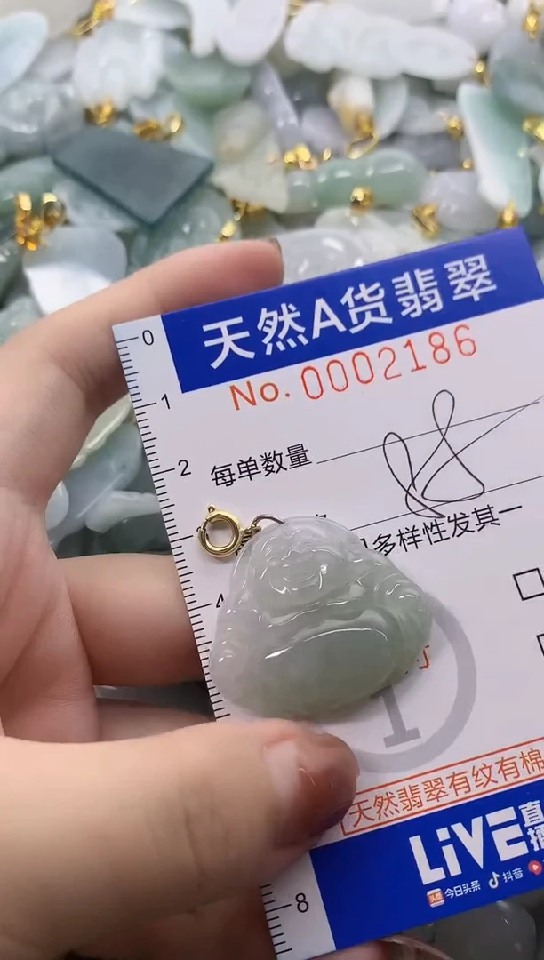 翡翠未镶嵌颈饰天然A货翡翠