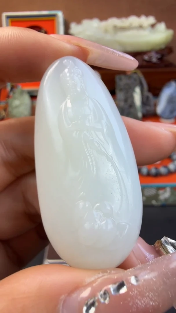 颈饰未镶嵌和田玉和田玉