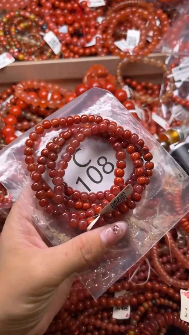 南红玛瑙未镶嵌珠宝奇石C108-6+