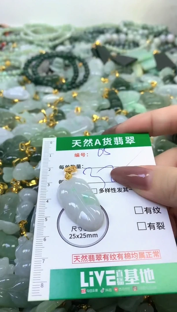 颈饰未镶嵌翡翠纯天然缅甸A货翡翠