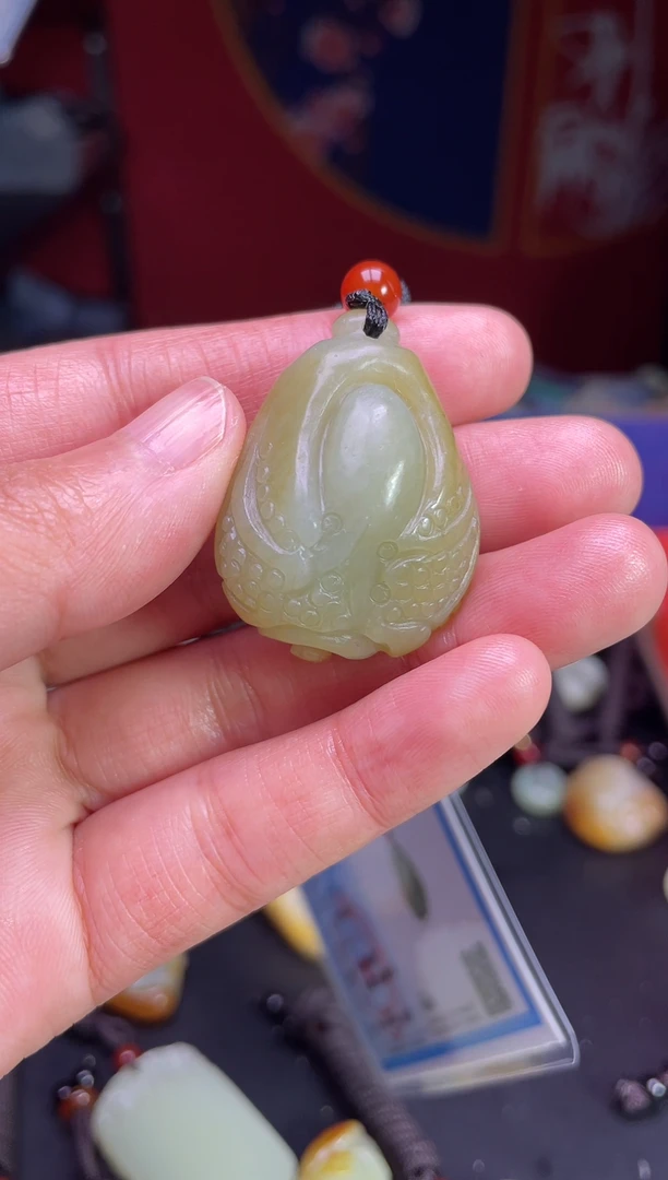 颈饰未镶嵌和田玉123