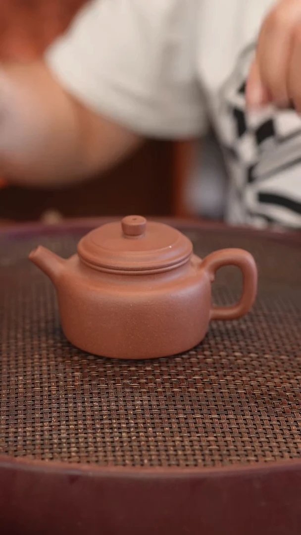 茶壶紫砂德中 紫泥 半手工 150cc