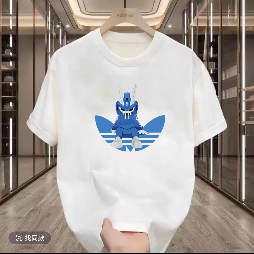 【一折粉丝福利】夏季潮牌男女同款短袖T恤