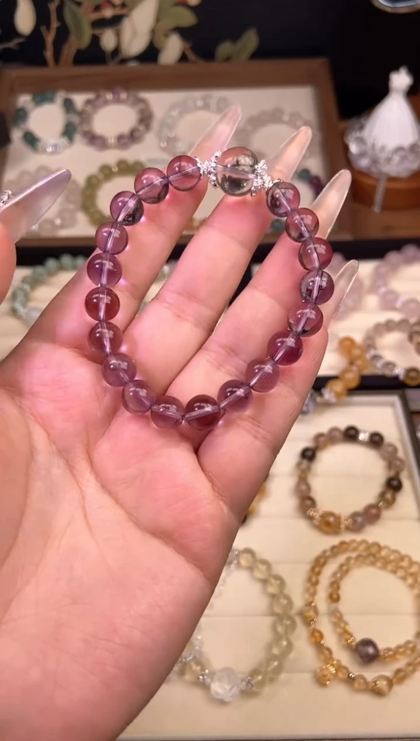 【闪购商品】水晶手链未镶嵌紫水晶