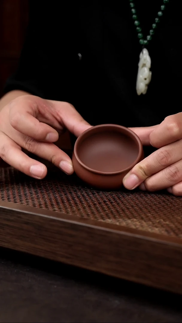 茶壶紫砂底槽清普洱杯