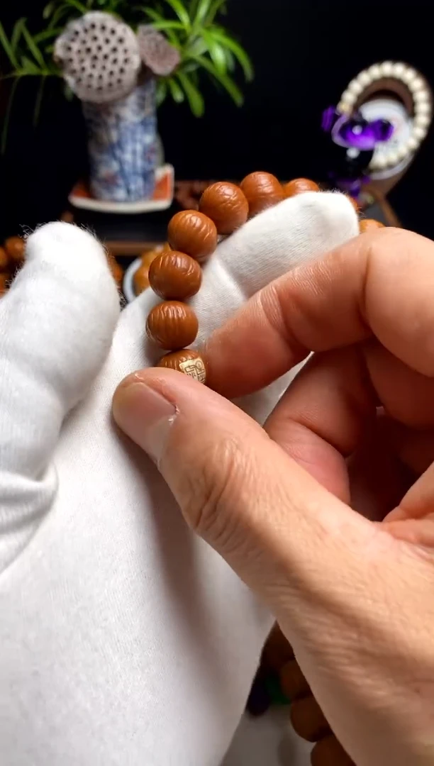 【闪购商品】猴头核桃手串雨墨臻至南瓜