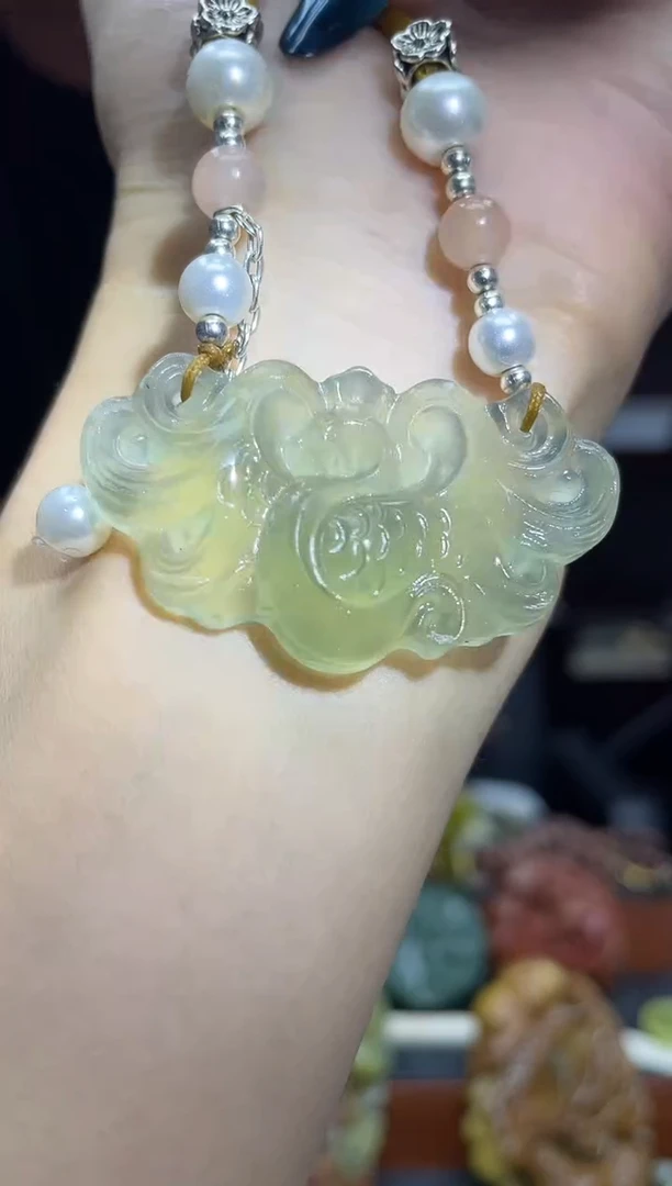 未镶嵌岫玉吊坠·多样性发*货拍一发一