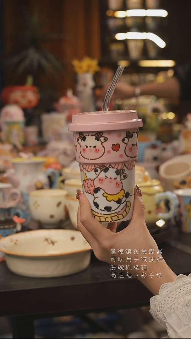 景德镇釉下彩绘设计师款式陶瓷