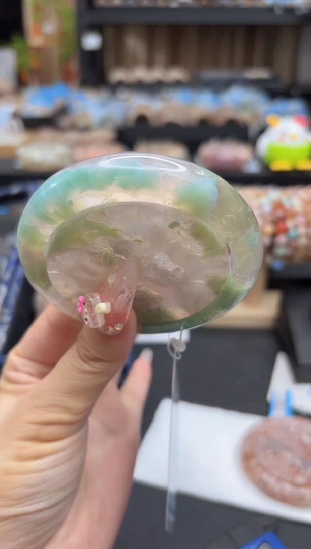 未镶嵌手镯石英质玉240(61圈赠送镯心)