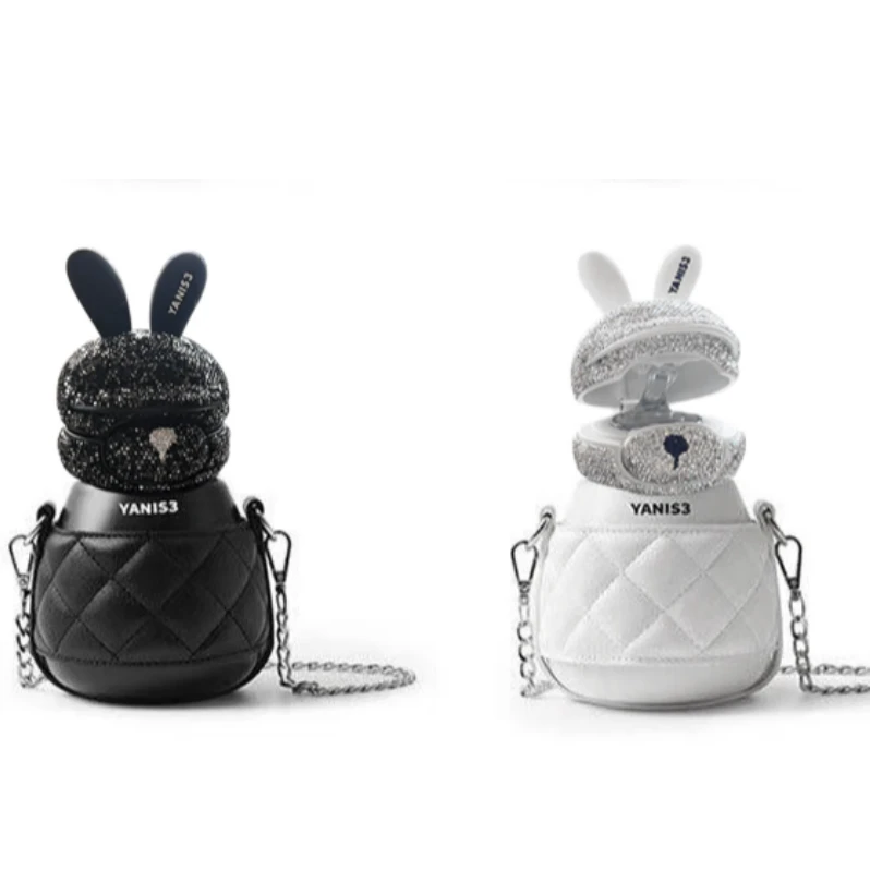 可爱兔316保温杯大肚吸管水杯 颜色款式随机发一个