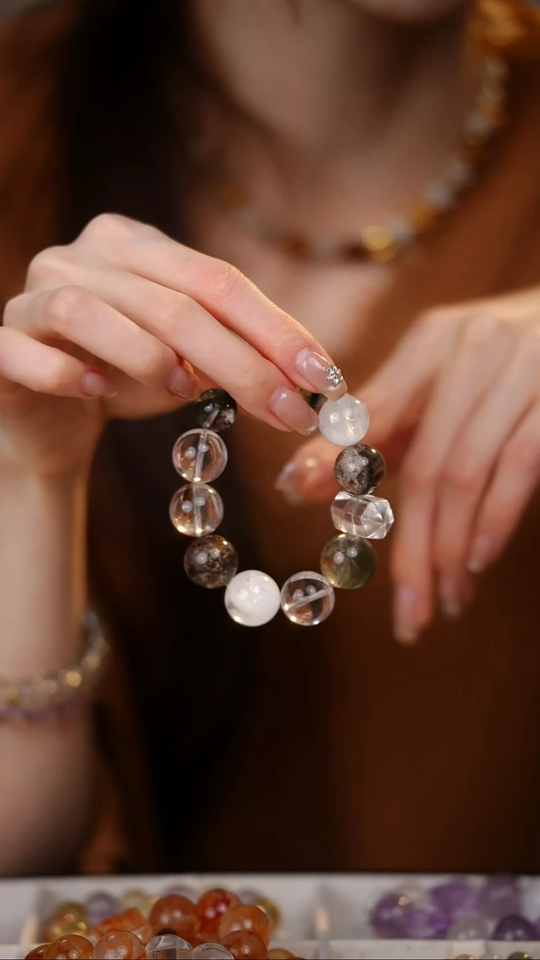 未镶嵌手链水晶四季幽灵