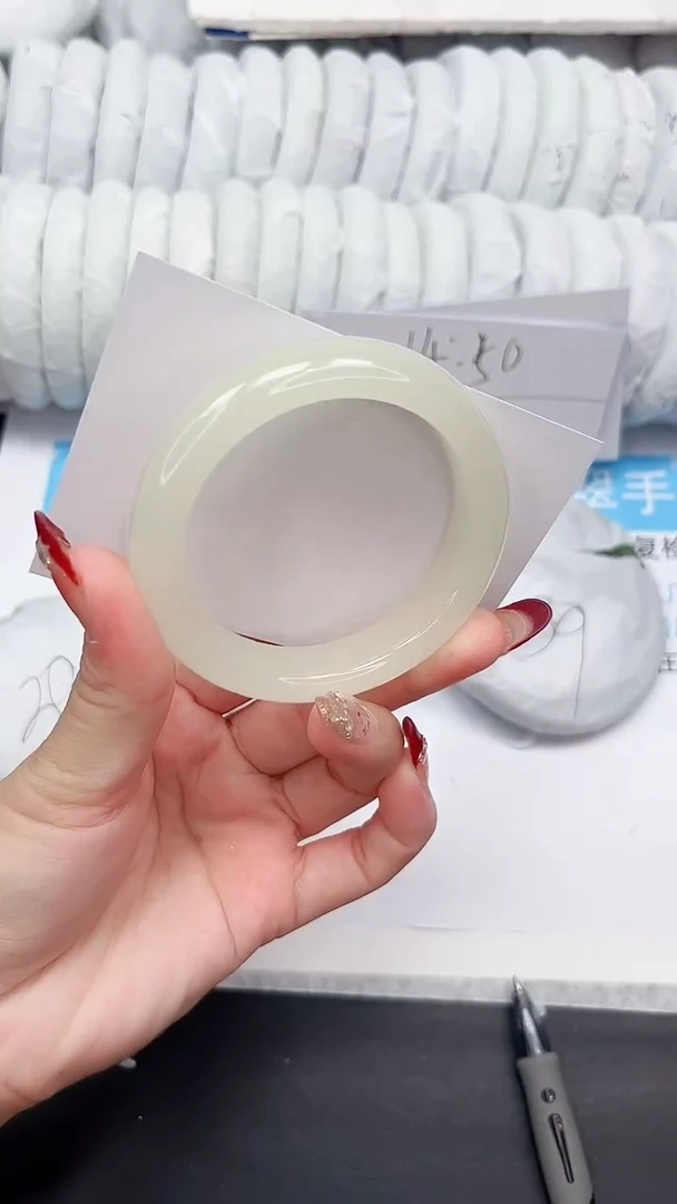 未镶嵌手镯石英质玉66-56.6FMS