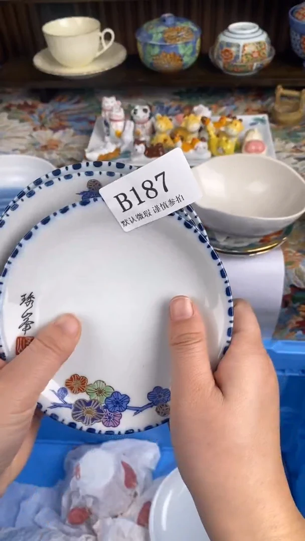 瓷片缘****。B187 瓷片  一物一拍