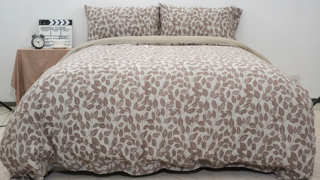 【京会社】双层有氧纱四件套诧寂东方红