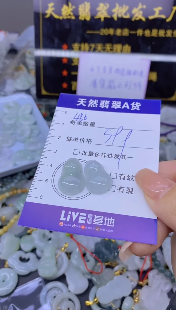 翡翠未镶嵌颈饰天然翡翠A货批量多样性发一件