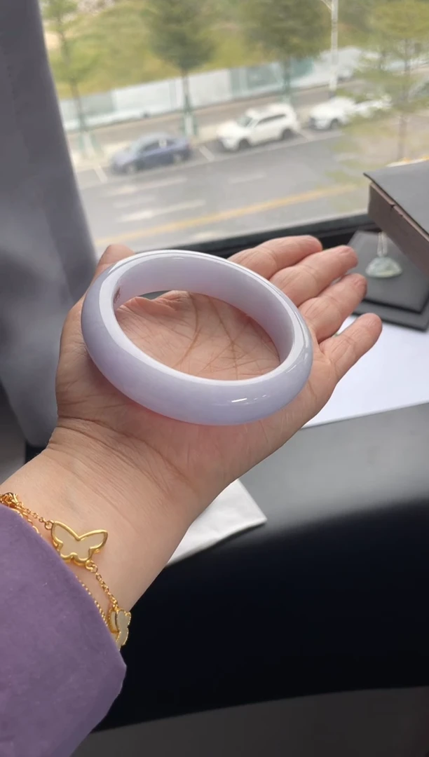 未镶嵌手镯定制翡翠茜****笑定制手镯JC/DZS