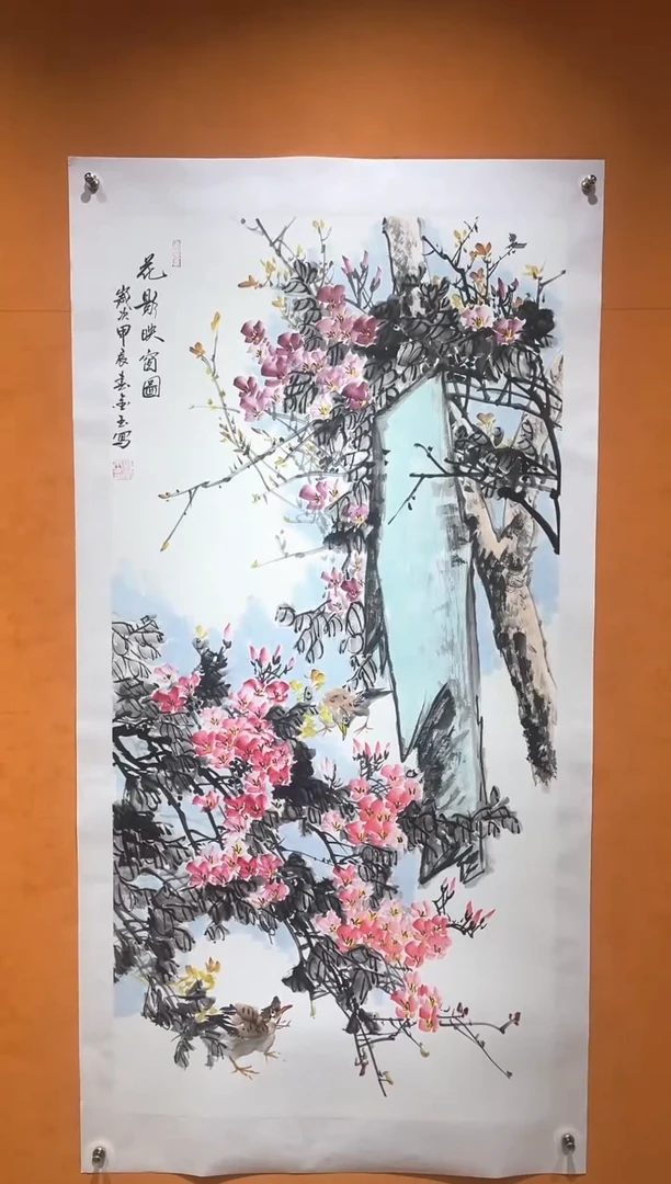 国画刘金玉老师亲笔手绘