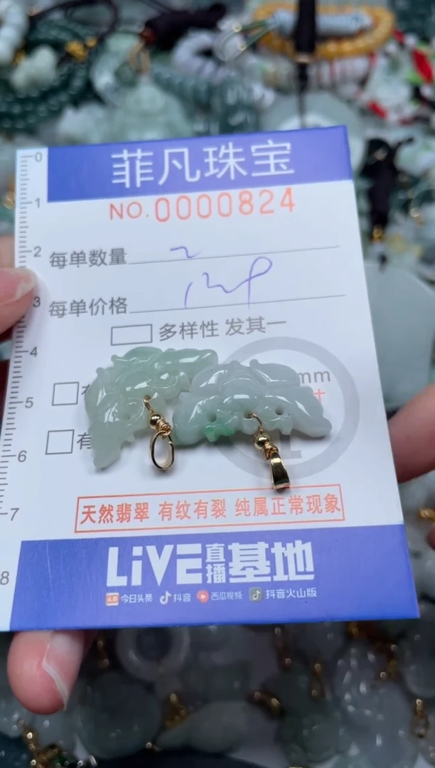 【闪购商品】翡翠颈饰未镶嵌00..0824