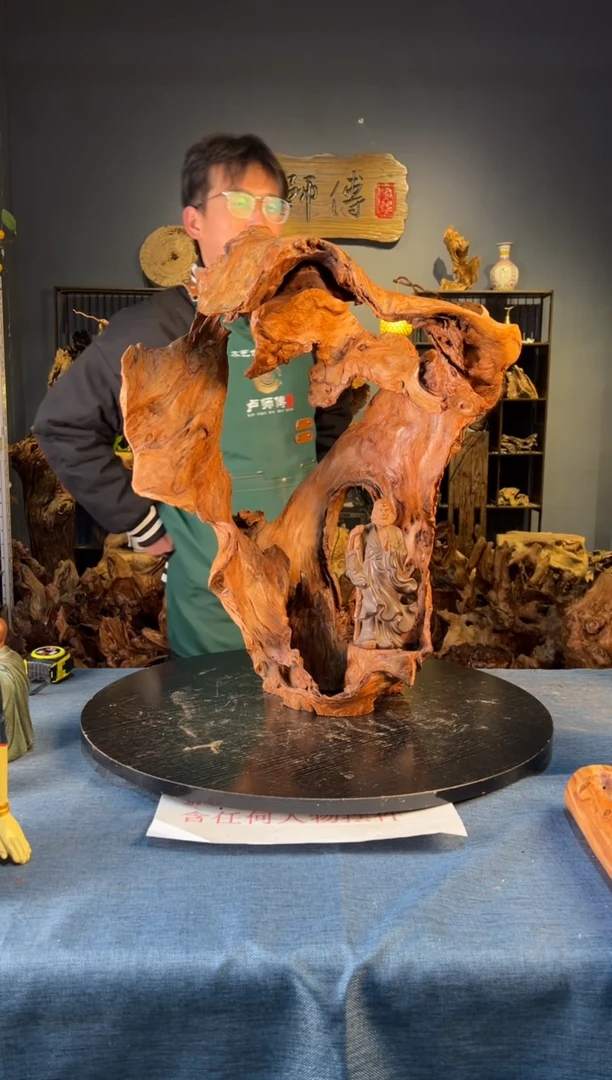 木卢师傅根艺作品（不包含人物摆件）