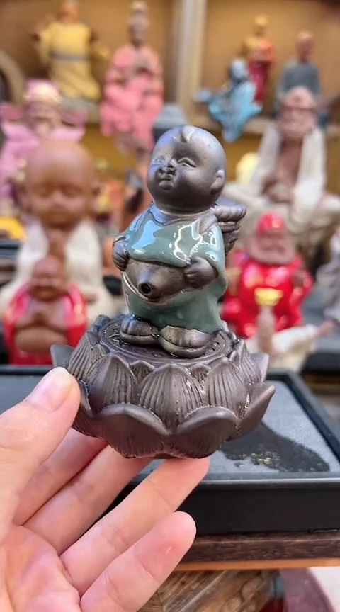 紫砂茶宠器闵茶宠摆件