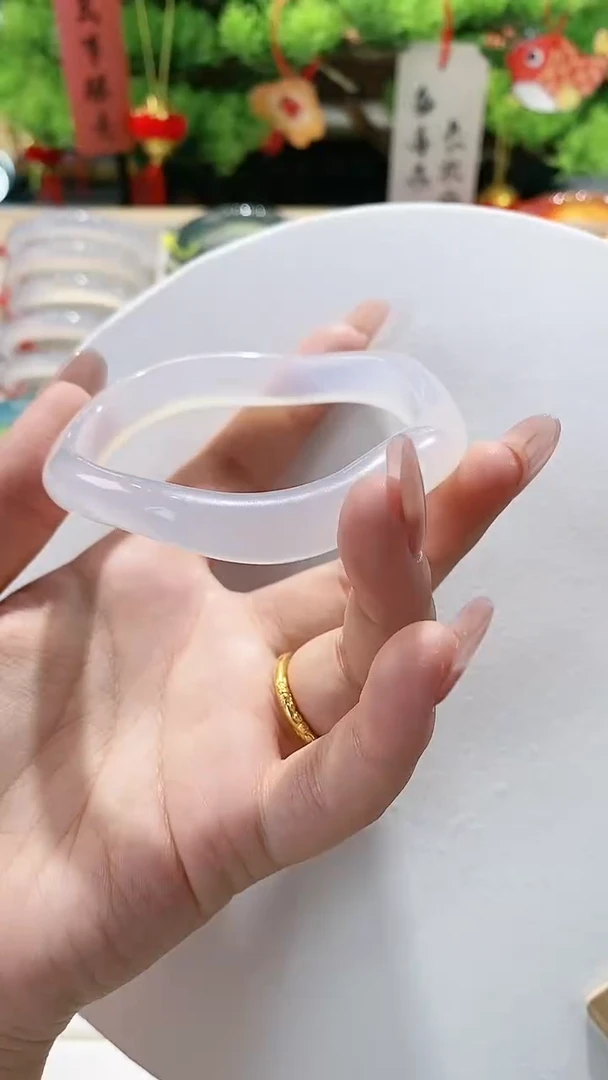 【闪购商品】玛瑙/玉髓手镯未镶嵌51-60.5