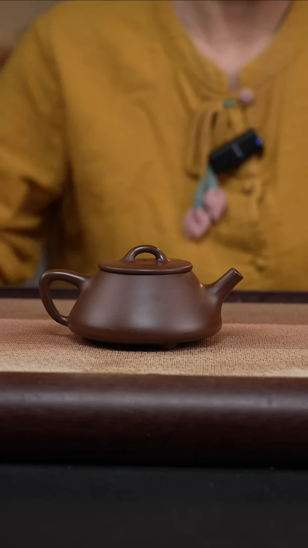 茶壶紫砂底槽清平盖石瓢MH-2015