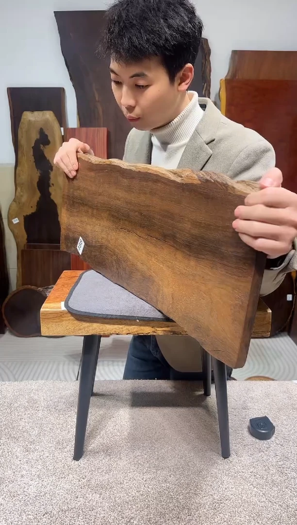 【闪购商品】风车木（黑檀木）尺寸70*26*2.2编号488