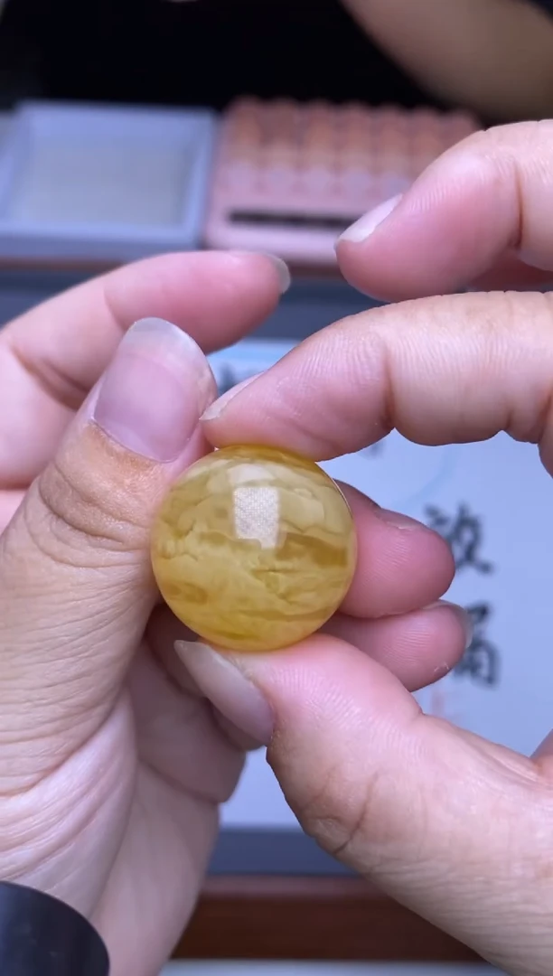 裸石琥珀未镶嵌大小姐珠宝严选10