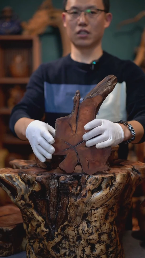 【闪购商品】枣木雷击枣木底座