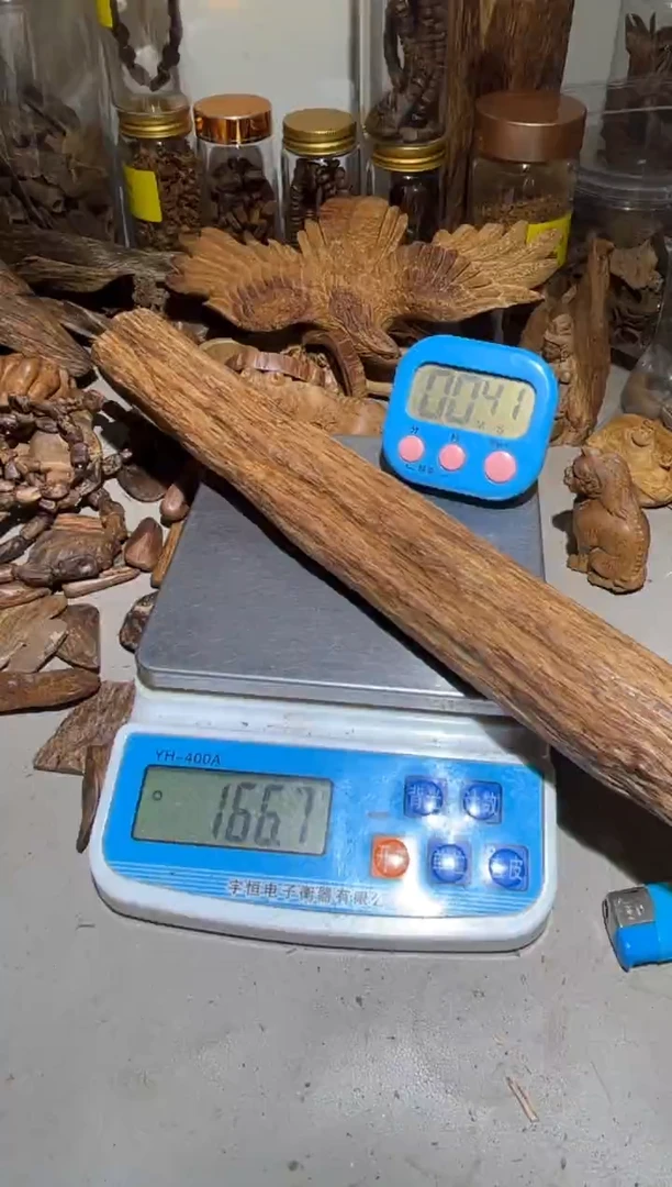 沉香沉香碎屑执**淡 加里曼丹166（克）