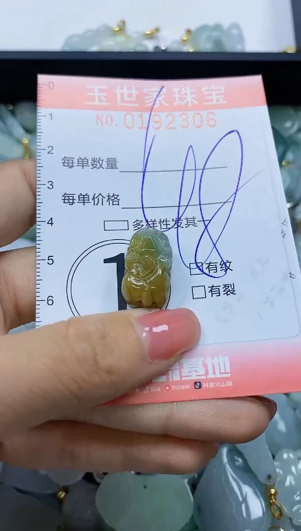 【闪购商品】翡翠颈饰未镶嵌闪购0192306