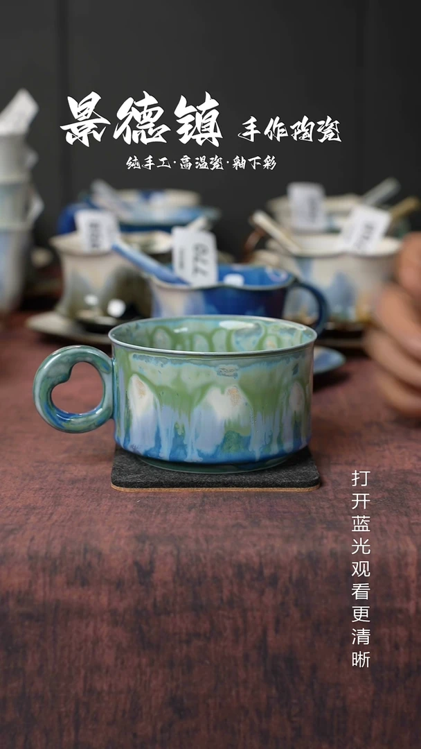 原创景德镇手工高温陶瓷005