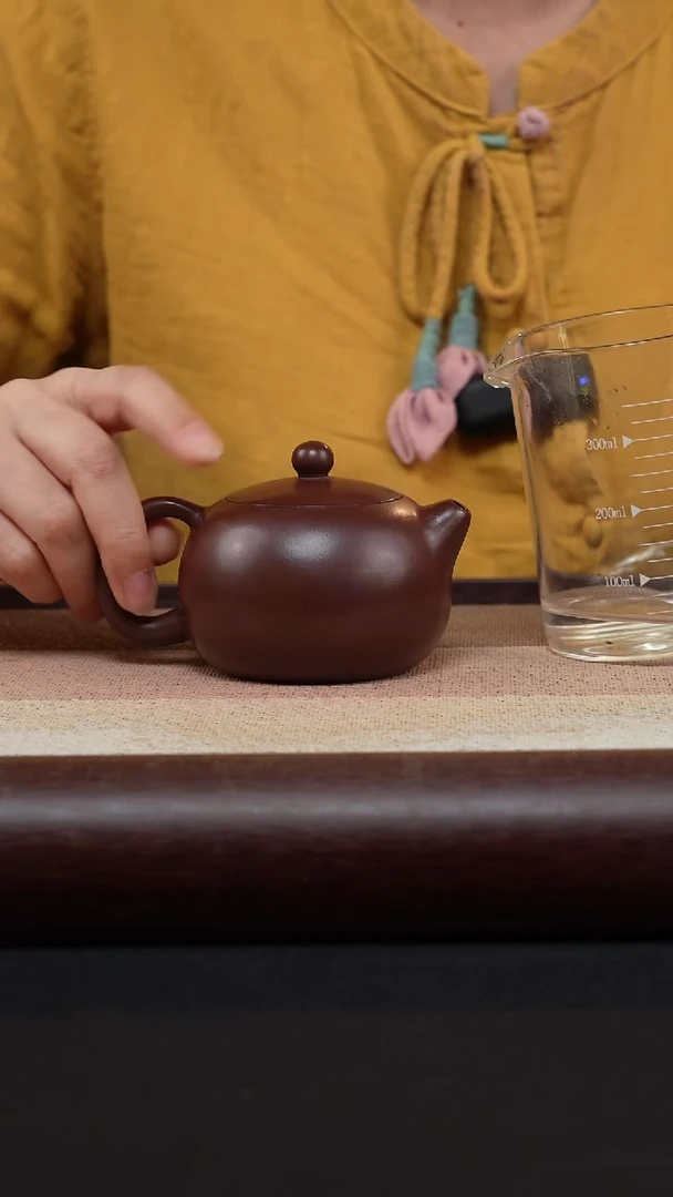 【闪购商品】紫砂茶壶紫朱泥-西施-MH-1541