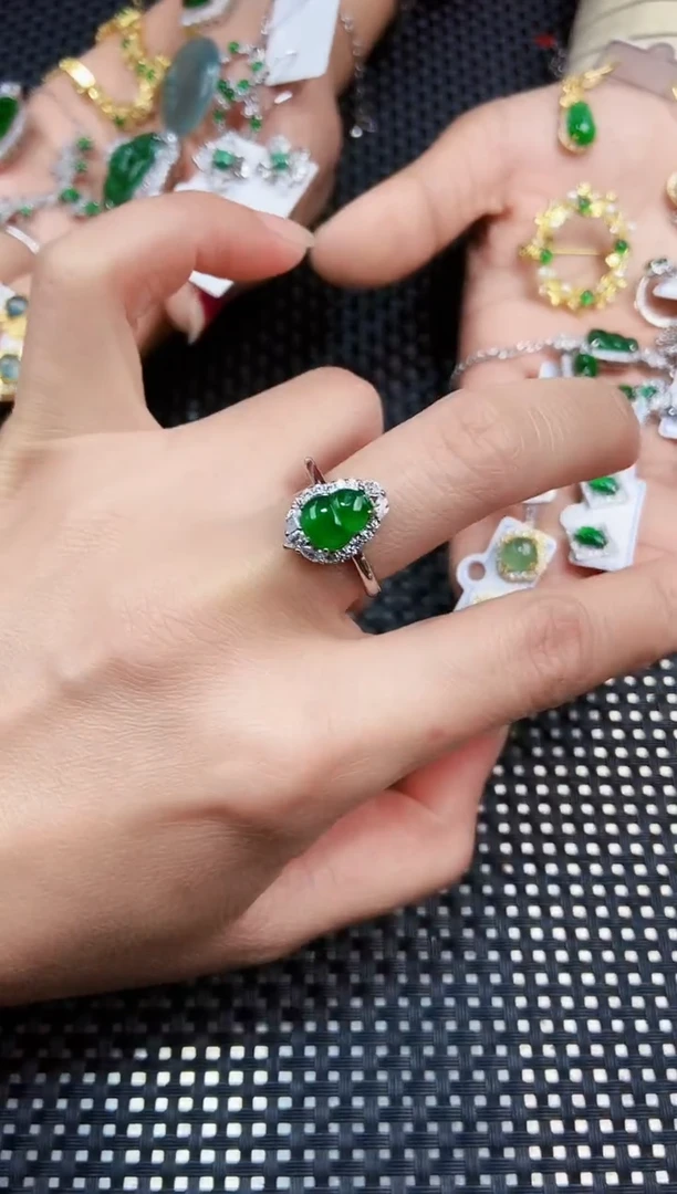 【闪购商品】翡翠戒指未镶嵌111111111