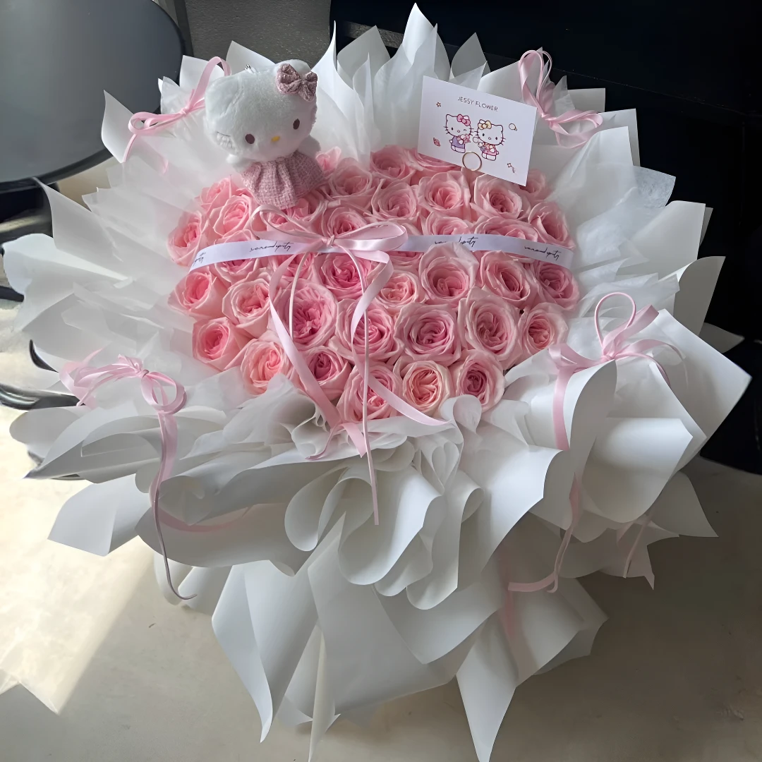 花店生日花束鲜花花束玫瑰同城配送配送附近花店同城速配同城鲜花