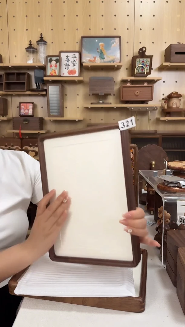 木321号A4北美黑胡桃实木相框