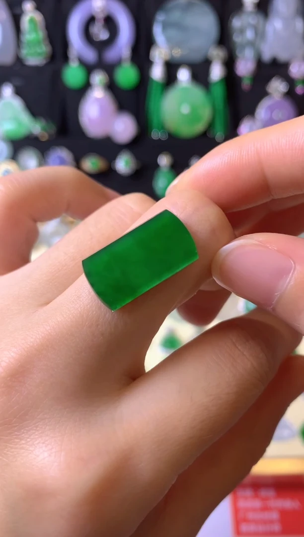 【闪购商品】定制翡翠未镶嵌1裸玉（客户意向镶嵌）