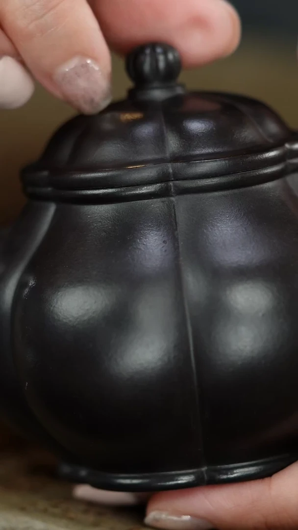 茶壶紫砂弓*朱泥捂灰科技屁股150cc