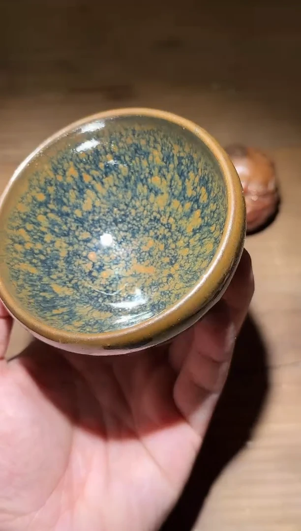 茶盏行云建盏收藏作品