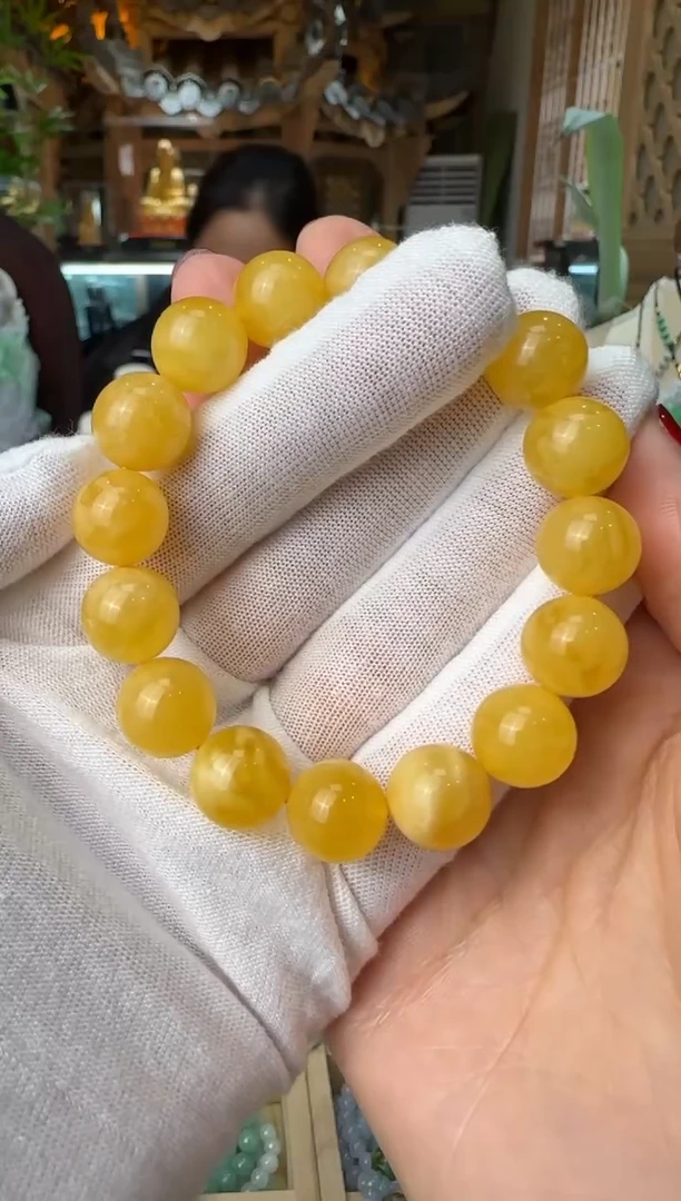 手链蜜蜡未镶嵌手串