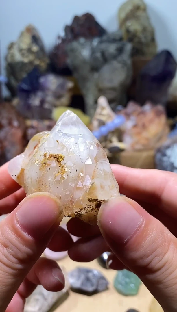 水晶珠宝半成品未镶嵌27号116g刚果金泥达碧兹