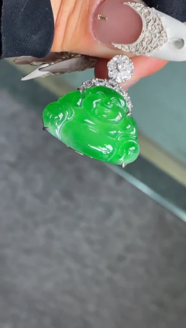 银S925镶嵌定制翡翠42定制翡翠-多样性发货（发其一）