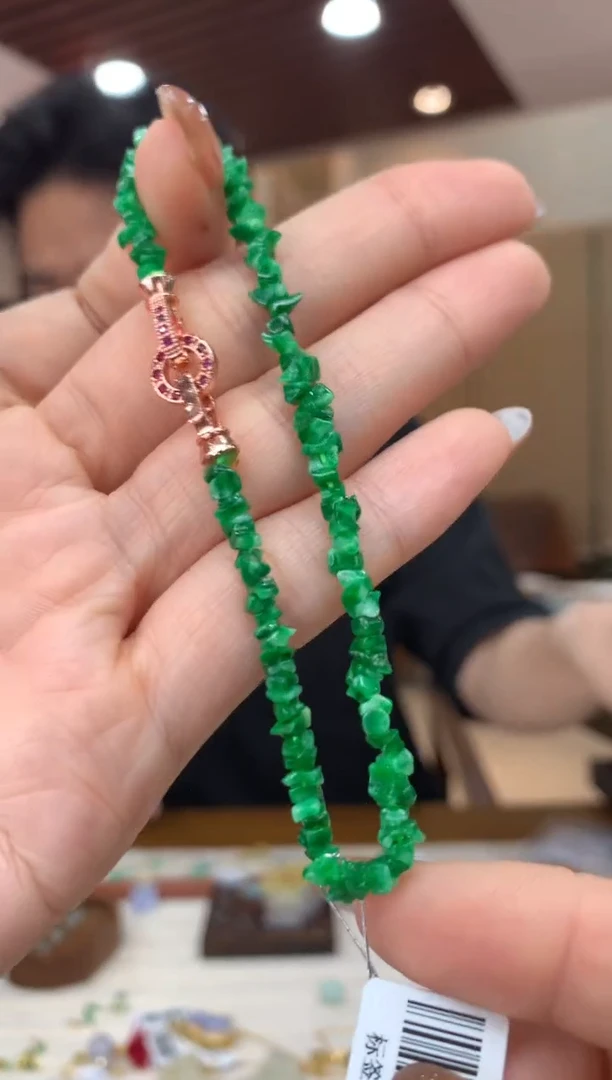 未镶嵌手串翡翠手串
