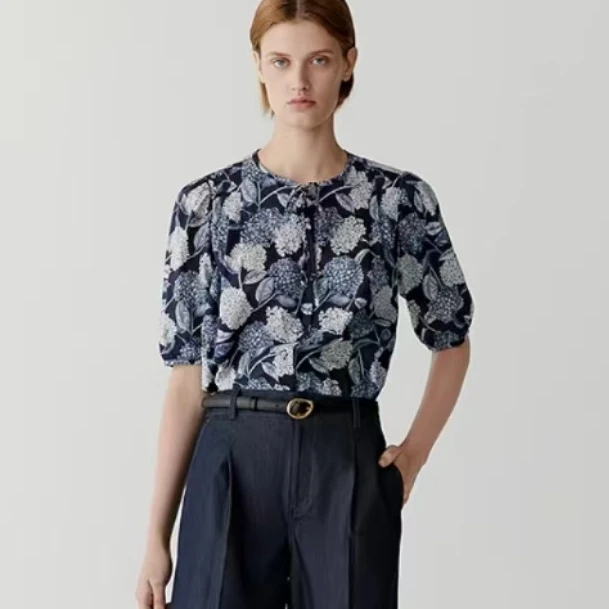 大喜【Z禾家】小众夏日凉感T恤（25L0991）