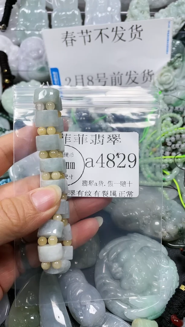 【闪购商品】翡翠颈饰未镶嵌闪购4829